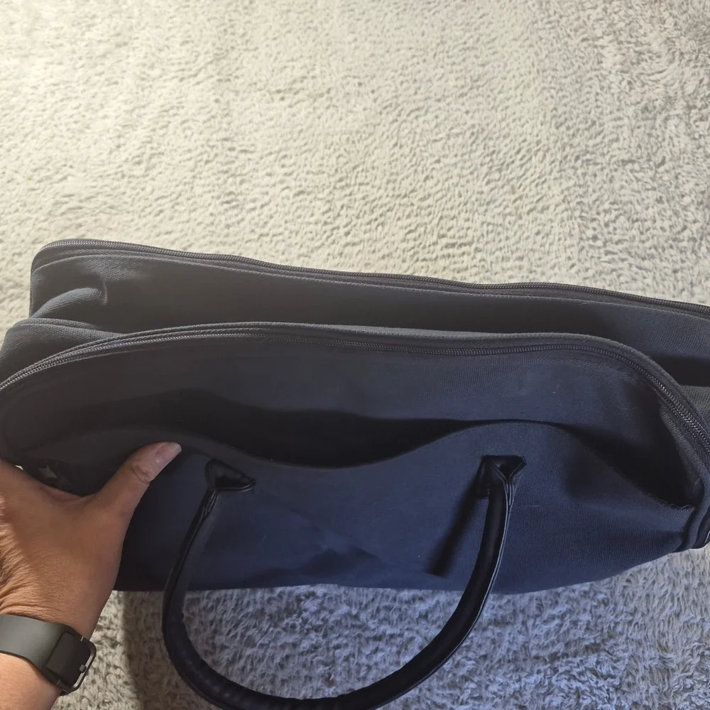 Christian Dior Fahrenheit Getaway Bag F314430000 Mens Black Canvas Briefcase
